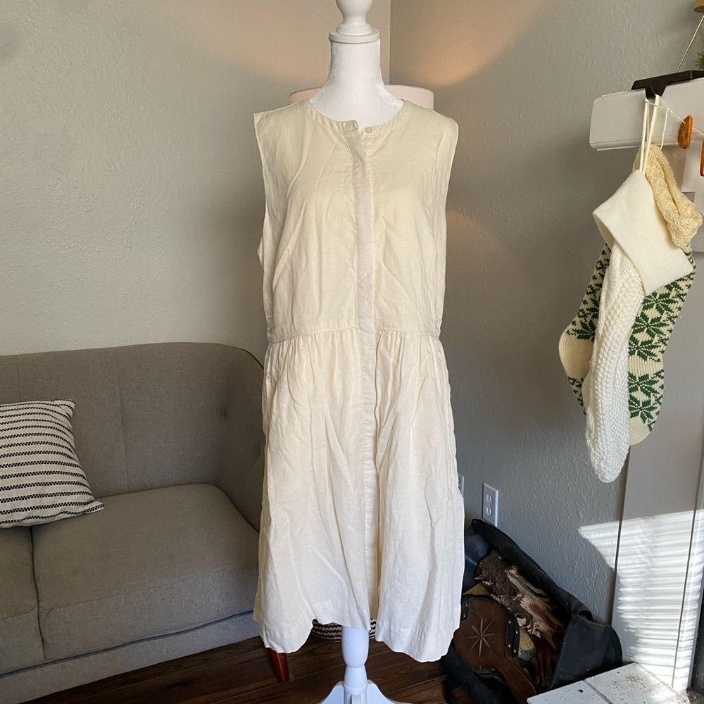 J Crew Linen Dress